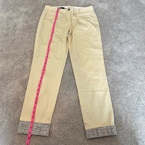 Brooks Brothers Women's Natalie Fit Light Cream Trouser Size 4‎ - Picture 6 of 11